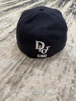 Extremely Rare Lost Cause Dior Detroit Tigers Navy Blue Hat 7 1/4