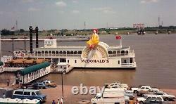 Extremely Rare McDonald's St. Louis Floating Restaurant Visor with WORKING LIGHTS