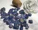 Extremely Rare Natural Sought After Raw Blue Sapphire Crystal Gemstone Vile Gift