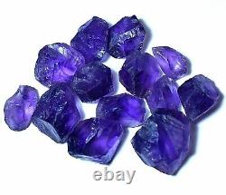 Extremely Rare Natural Violet Blue Amethyst Unheated AAA+ Facet Quality Rough