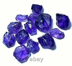Extremely Rare Natural Violet Blue Amethyst Unheated AAA+ Facet Quality Rough