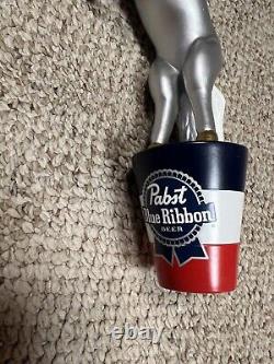 Extremely Rare Pabst Blue Ribbon PBR Unicorn Full Sized Beer Tap Handle NEW