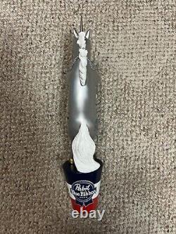 Extremely Rare Pabst Blue Ribbon PBR Unicorn Full Sized Beer Tap Handle NEW