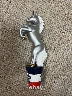 Extremely Rare Pabst Blue Ribbon PBR Unicorn Full Sized Beer Tap Handle NEW