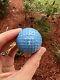 Extremely Rare! Solid Medium Blue Ping Eye Karsten Golf Ball