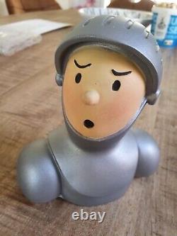 Extremely Rare! Tintin Knight St Emett Vintage Figurine LE Bust Statue