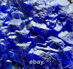 Extremely Rare Top Blue Hauyne Crystals Bunch On Matrix @AFG. 493 Grams
