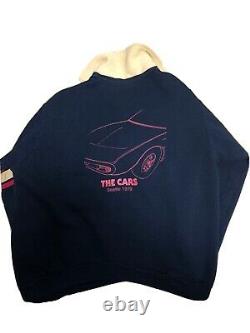 Extremely Rare Vintage 70s 1979 The Cars Collared Sweatshirt