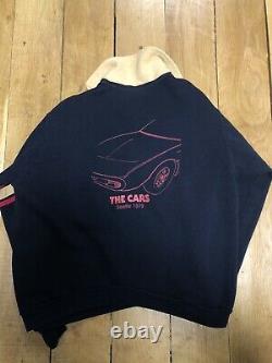 Extremely Rare Vintage 70s 1979 The Cars Collared Sweatshirt