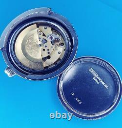Extremely Rare Vintage Croton Aquamatic Crown @6 UFO Case Watch