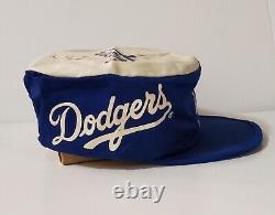 Extremely Rare Vintage LA Dodgers Pillbox Shape Cap. MLB Licensed, Made in USA