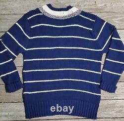 Extremely Rare Vintage Polo Ralph Lauren V-Neck Sweater Men's Size XL
