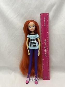 Extremely Rare Winx Club Bloom Doll Magical Hair Rainbow Witty Toys 2009