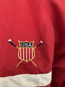 Extremely Rare official US USA National Team Rowing Jacket Crew Athlete Issued