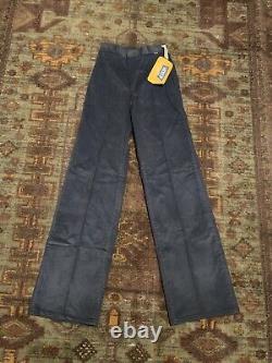 Extremely Rare vintage 70's levi corduroy deadstock nwt pants high wasted sz 9