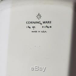 Extremely rare 1961 Corning Ware BLUE CORNFLOWER Oven Covered Casserole
