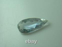 Extremely rare Jeremejevite gemstone pale Blue Erongo Namibia Natural 0.10ct gem