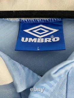 Extremely rare Lazio 1993-1995 Umbro Football Shirt Player Issue #10 Gazza (L)