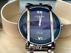 Extremely rare Raymond Weil Othello All Stainless Steel Men`s Watch Blue Dial