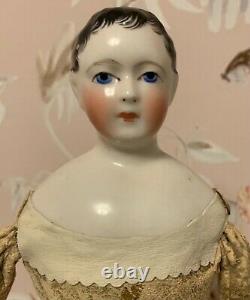 Extremely rare and HTF antique French fashion doll circa 1850