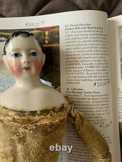 Extremely rare and HTF antique French fashion doll circa 1850