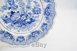 Extremely rare historic Davenport H&H New Orleans Tuscan Rose Transferware 1820