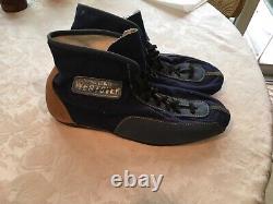 Extremely rare men's vintage Edward Lewis Westover racing boots size 9