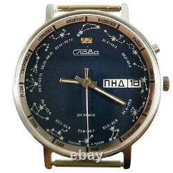 Extremely rare watch Slava Zodiac Signs (horoscope) of the USSR with a dust