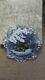 Fenton Blue Irridescet Ornament Extremely Rare Ltd #3/5