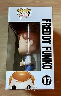 Funko Pop! Freddy Funko #17 Exclusive Fundays 2015 (Blue Tie) LE Extremely Rare