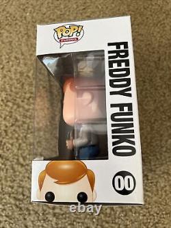 Funko Pop! Freddy Funko VAULTED Extremely Rare #00 2012 edition Blue Bow Tie