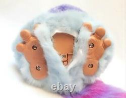 Funky Furby 2006 emoto tronic model 62169 BLUE PURPLE pink eyes EXTREMELY RARE
