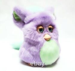 Funky Furby 2006 emoto tronic model 62169 PURPLE GREEN blue eyes EXTREMELY RARE