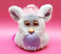 Funky Furby 2006 emoto tronic model 62169 blue purple pink eyes EXTREMELY RARE