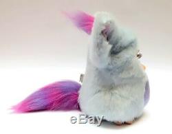 Funky Furby 2006 emoto tronic model 62169 blue purple pink eyes EXTREMELY RARE