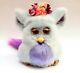 Funky furby 2006 emoto tronic model 62169 blue purple pink eyes EXTREMELY RARE
