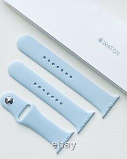 GENUINE APPLE WATCH SPORT BAND STRAP 42/44 mm SKY BLUE EXTREMELY RARE