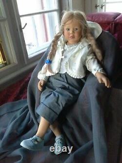 GOTZ Doll By KARIN SCHMIDT masterpiece. 60 cm tall, 23,62 Extremely Rare
