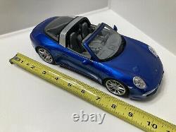 GT Spirit 118 Scale BLUE Porsche 911 Targa 4S Extremely Rare #0836 / 1,500