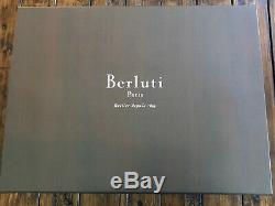 Genuine Berluti Navy Blue Soccer Ball Extremely Rare Collector Item Brand NEW
