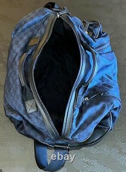 Genuine Louis Vuitton Cup Duffle Bag in Blue Damier Extremely Rare & Collectible