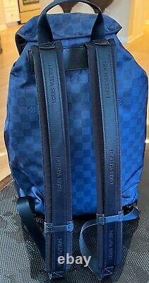 Genuine Louis Vuitton Cup Navy Damier Back Pack Extremely RARE and Collectible
