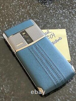 Genuine Vertu NEW Signature Touch 5.2 Teal Fluted Edition Extremely RARE NEW