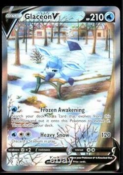 Glaceon V 175/203 Alternate Art Evolving Skies 2021 Pokemon NM