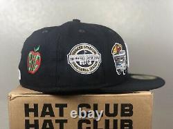 Hat Club Exclusive New York Yankees Icon Fitted Hat Size 7 3/4 Extremely RARE