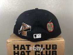 Hat Club Exclusive New York Yankees Icon Fitted Hat Size 7 5/8 Extremely RARE