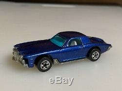 Hot Wheels EXTREMELY RARE Italy Italian Only Release Blue Stutz Blackhawk