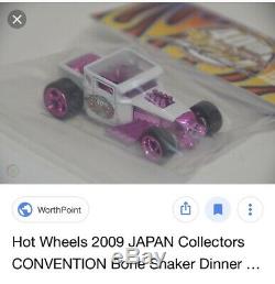 Hot Wheels Pink Osaka Japan Bone Shaker 1/50 Made Extremely Rare New Real Riders
