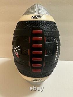 Houston Texans NFL Nerf Pro Grip Football Extremely Extremely Rare