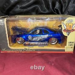 JADA 1/24 10th Anniversary Nissan Skyline GT-R R34 Extremely Rare Import Racer
